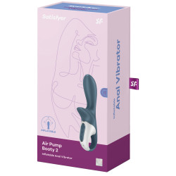 Satisfyer Vibro gonflable Air Pump Booty 2 Satisfyer 8 x 3.5cm